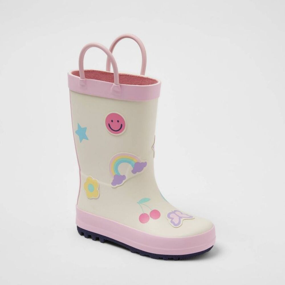 Toddler Lennon Rain Boots - Cat & Jack Pink 10T